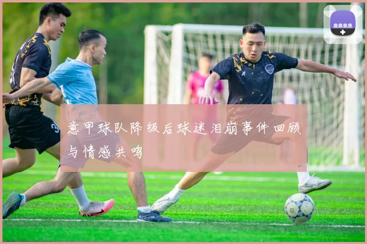 意甲球队降级后球迷泪崩事件回顾与情感共鸣