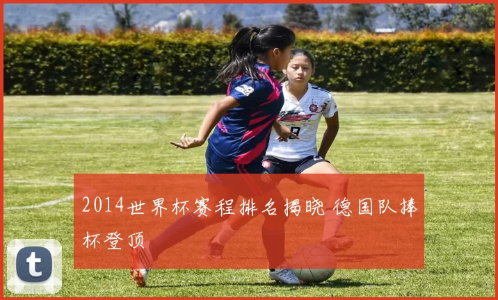 2014世界杯赛程排名揭晓 德国队捧杯登顶