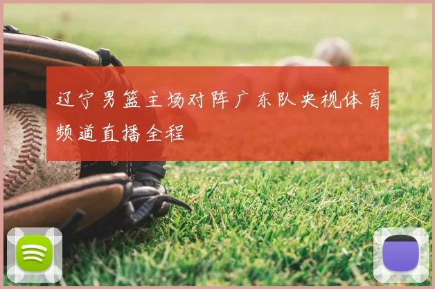 辽宁男篮主场对阵广东队央视体育频道直播全程